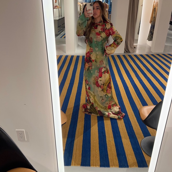 Zimmerman silk printed gown (BRAND NEW) - Picture 3 of 8